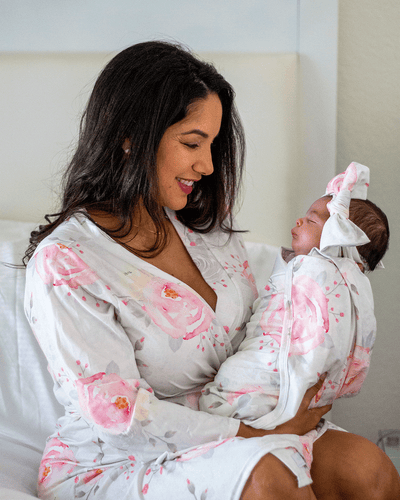 Light Pink Rose Mommy and Me Set